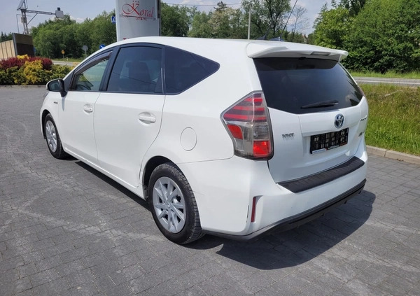 Toyota Prius+ cena 54900 przebieg: 282000, rok produkcji 2016 z Wieliczka małe 277
